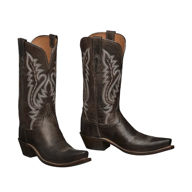 Lucchese Women's M5002  Madras Goat Cassidy Boot Chocolate