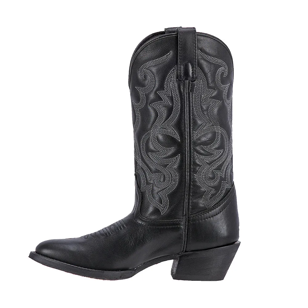 Maddie Embroidered Round Toe Cowboy Boots