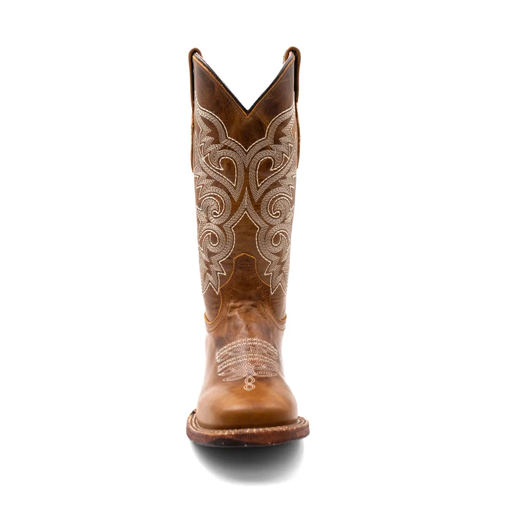 Mae Square Toe Cowboy Boots