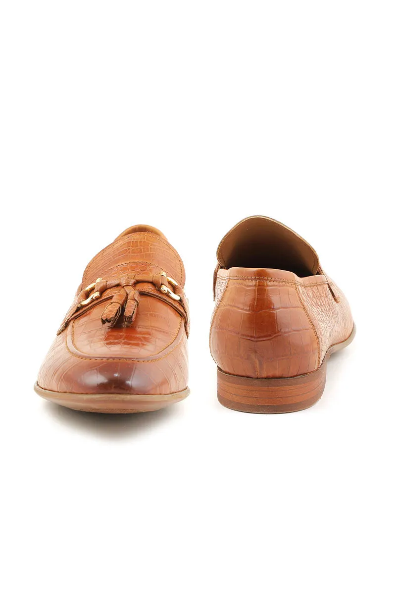 Men Formal Loafers M38051-Tan