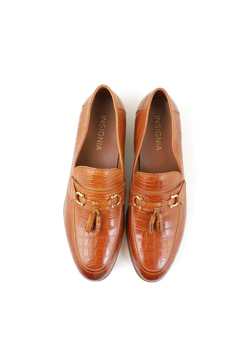 Men Formal Loafers M38051-Tan