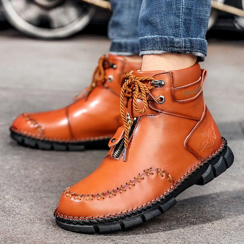 Mens Ankle Boots Casual Trendy Classic Chukka-825