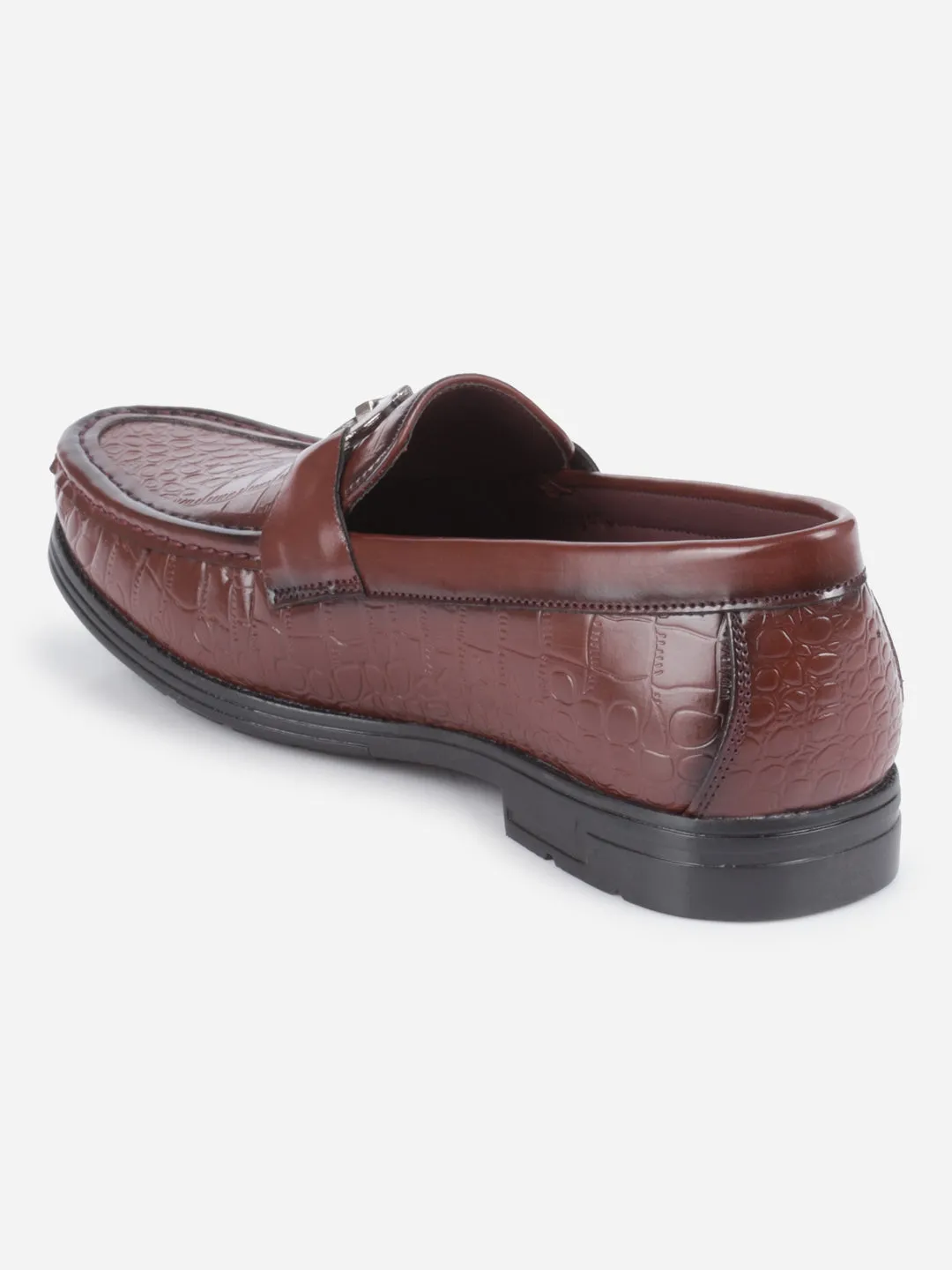 Men's Cherry Moc Toe Buckle Loafer (IX4116)