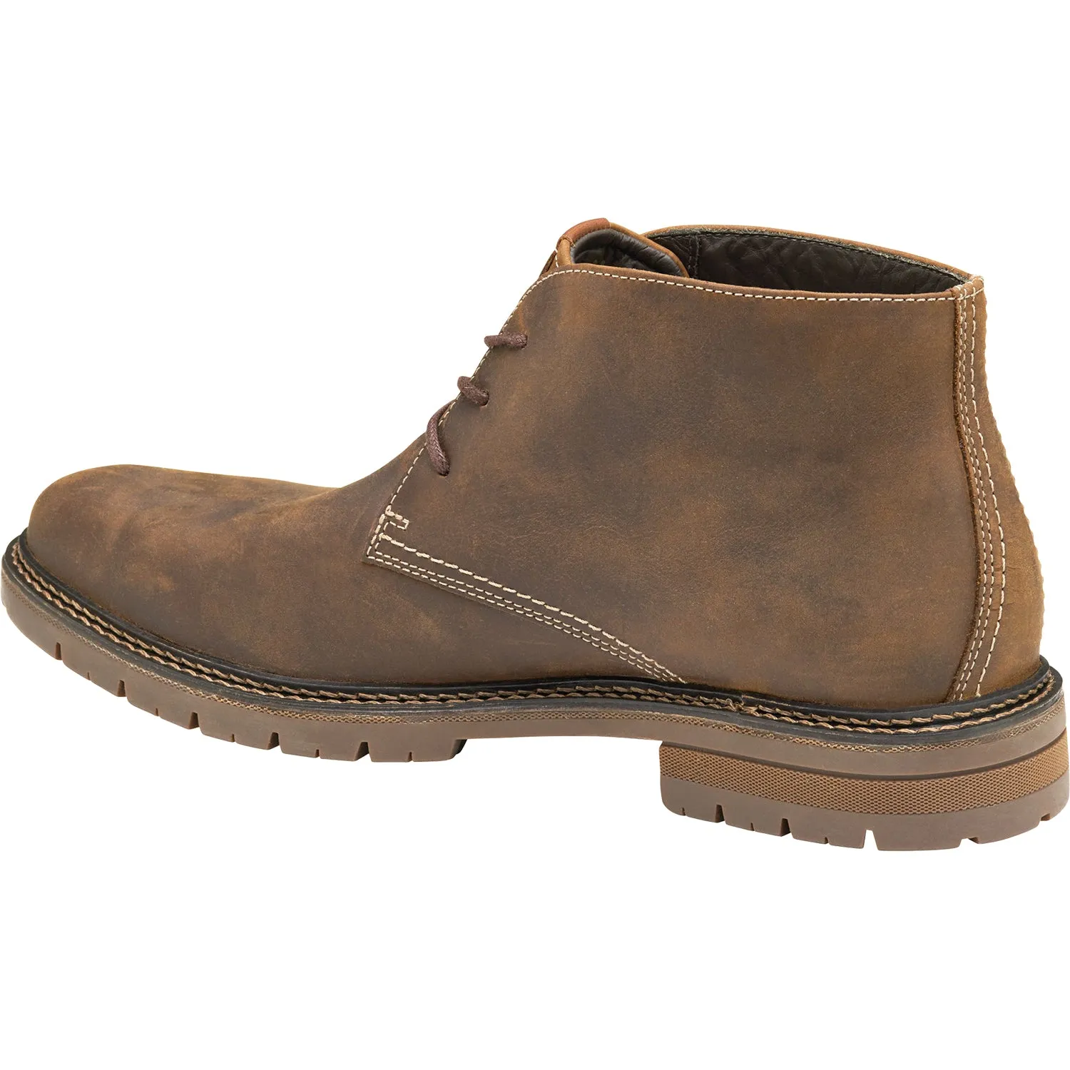 Men's Johnston & Murphy Kipton Chukka Brown Leather