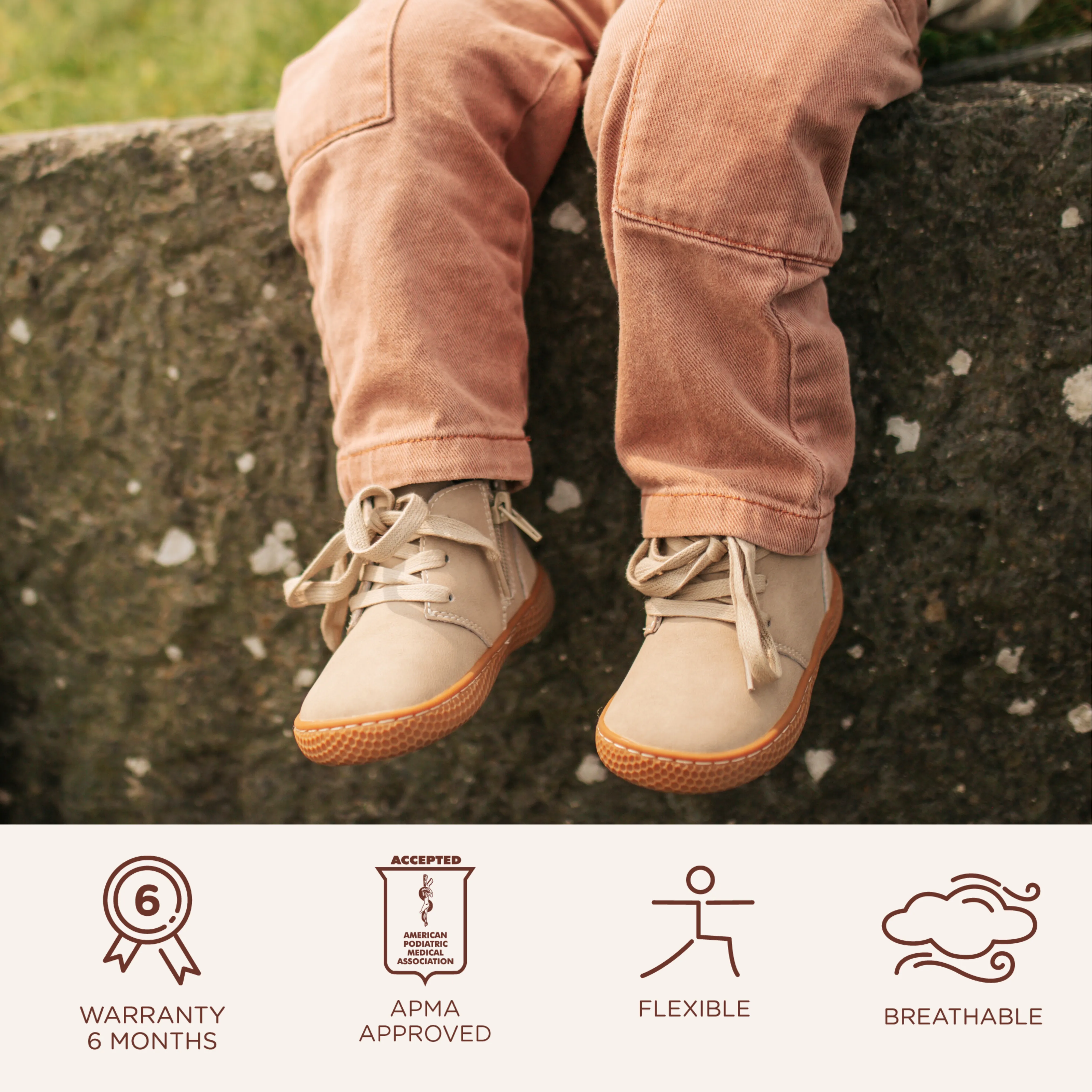 MIGHTY Chukka Boot | Taupe