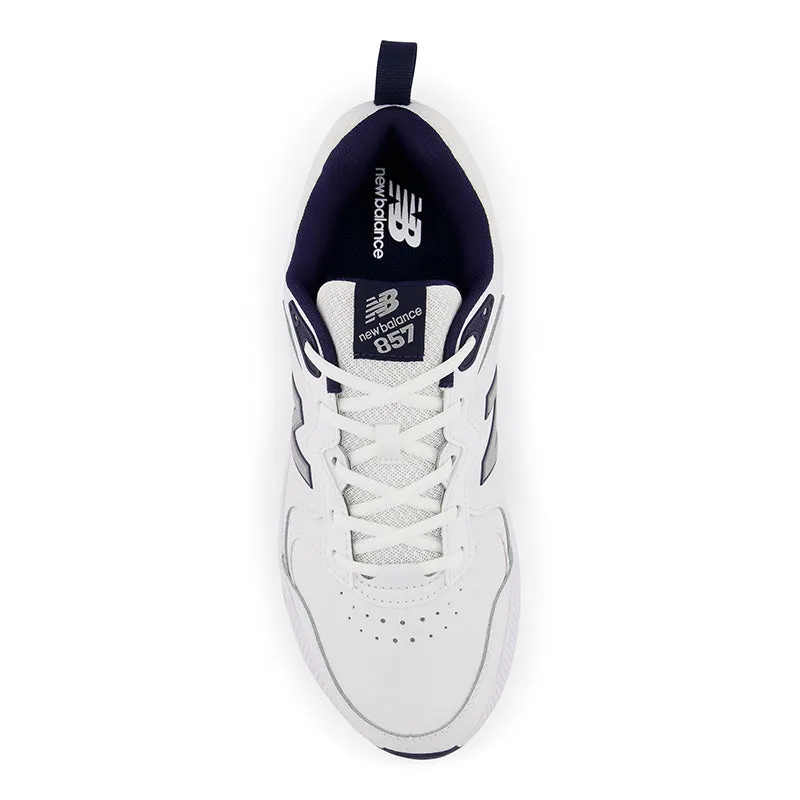 MX857v3 - White with Navy and Rain Cloud - Men's