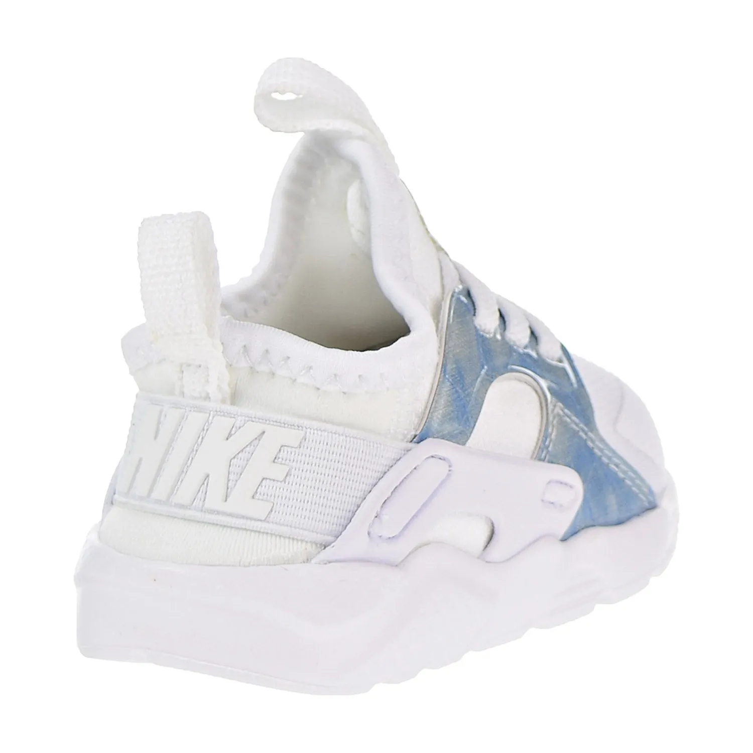 Nike Huarache Run Ultra Toddlers' Shoes White/White/Royal Tint