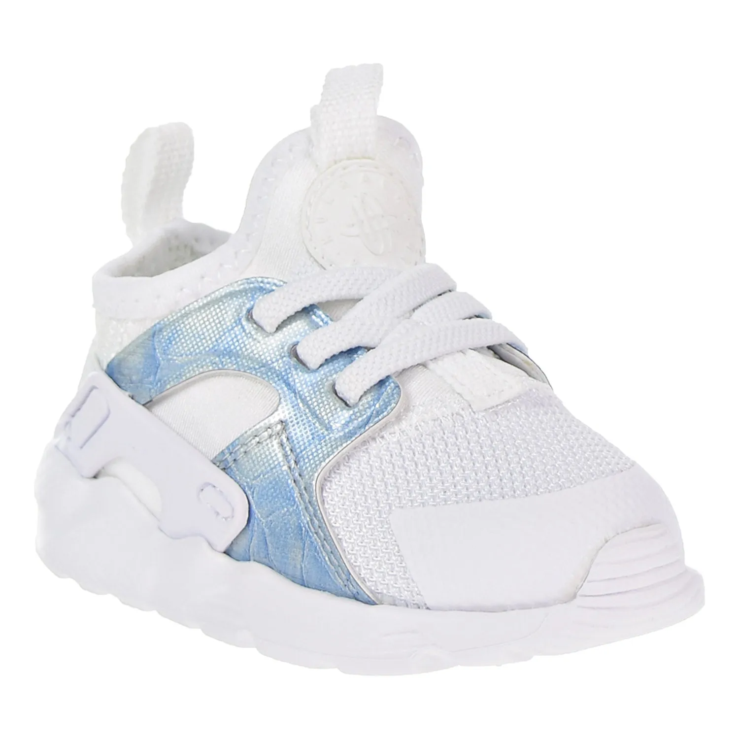 Nike Huarache Run Ultra Toddlers' Shoes White/White/Royal Tint