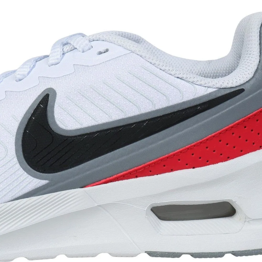 Nike Men's Air Max Nuaxis Shoes - Football Grey / Black / White / Gym Red