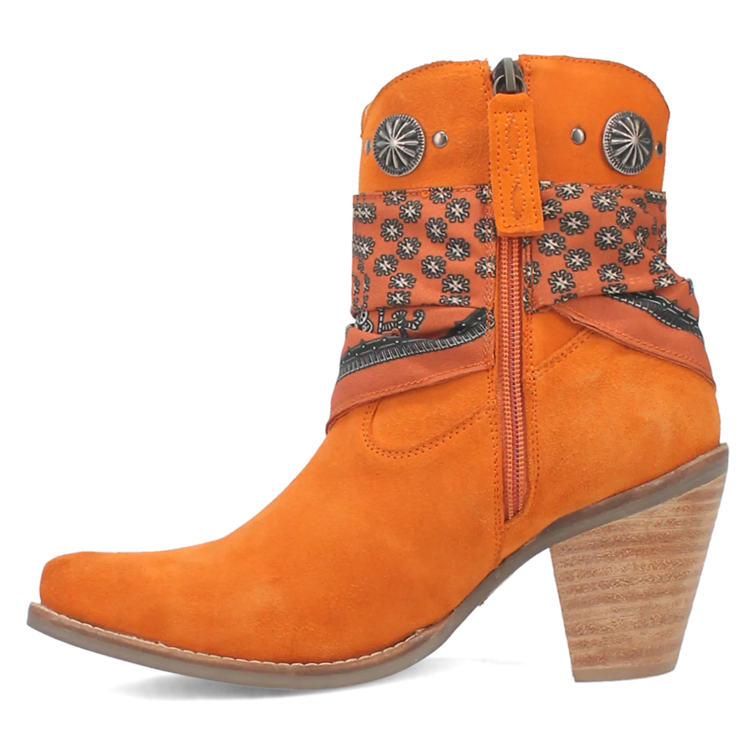 Online Exclusive | Dingo | Bandida Leather Boot in Orange **PREORDER