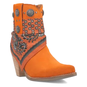 Online Exclusive | Dingo | Bandida Leather Boot in Orange **PREORDER