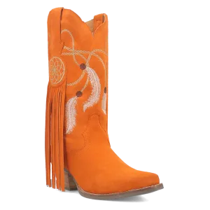 Online Exclusive | Dingo | Day Dream Leather Boot in Orange**PREORDER