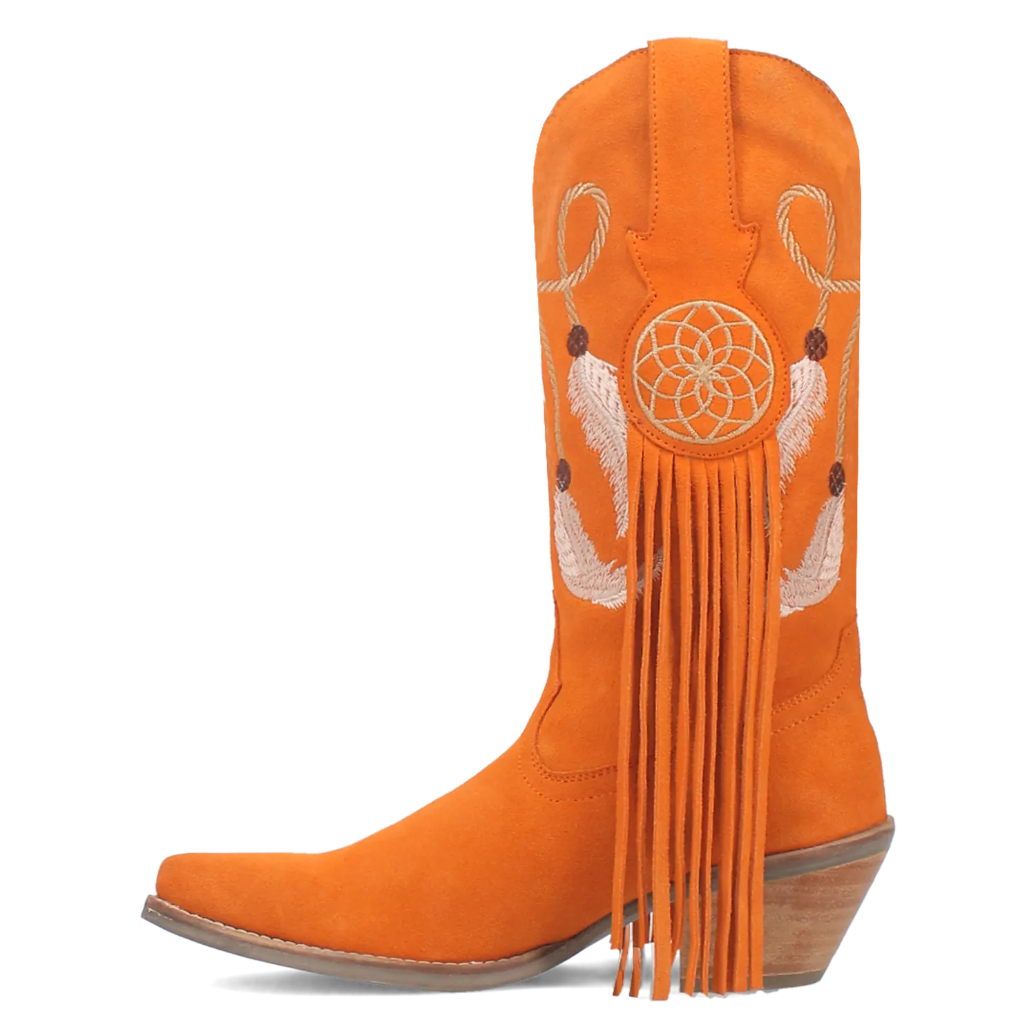 Online Exclusive | Dingo | Day Dream Leather Boot in Orange**PREORDER