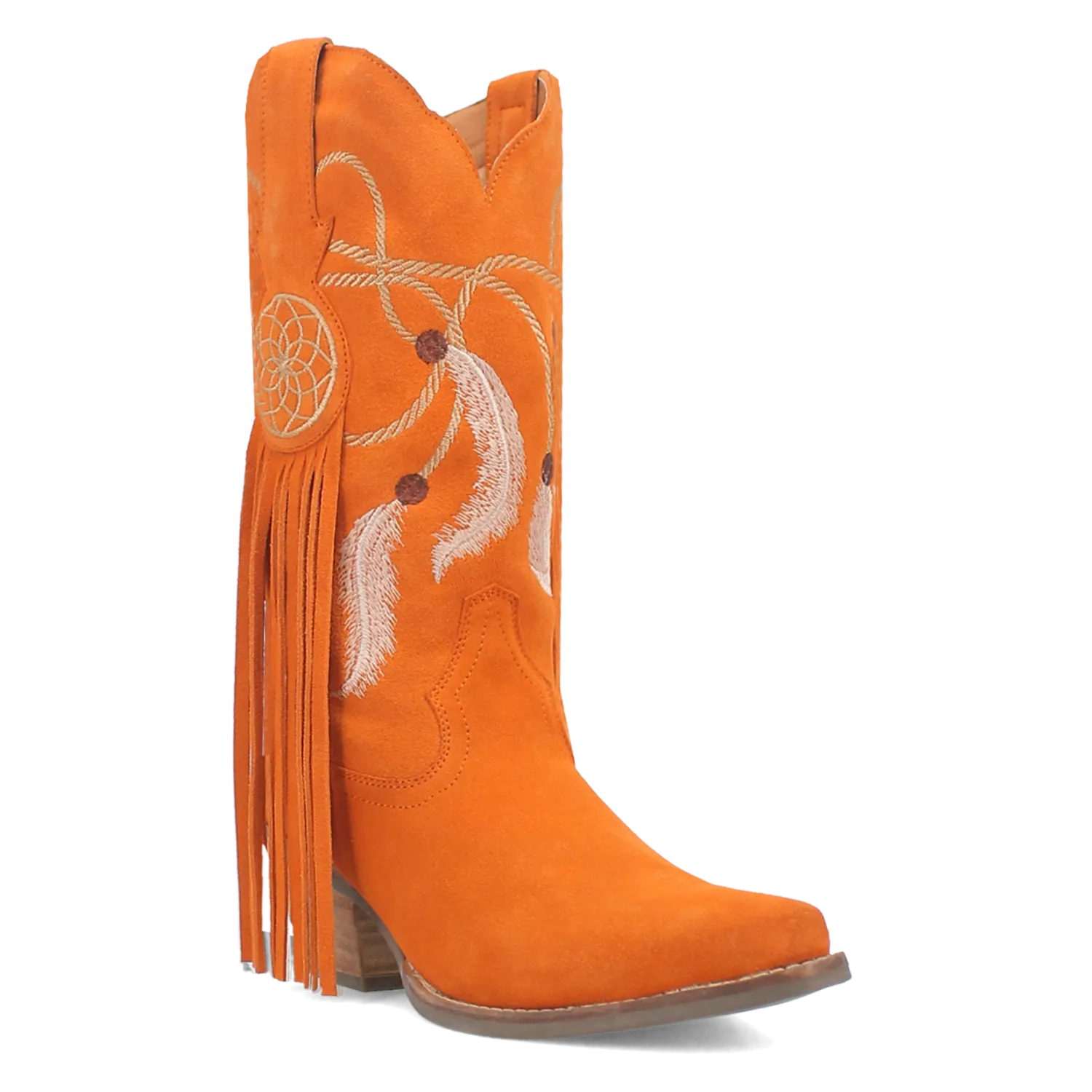 Online Exclusive | Dingo | Day Dream Leather Boot in Orange**PREORDER