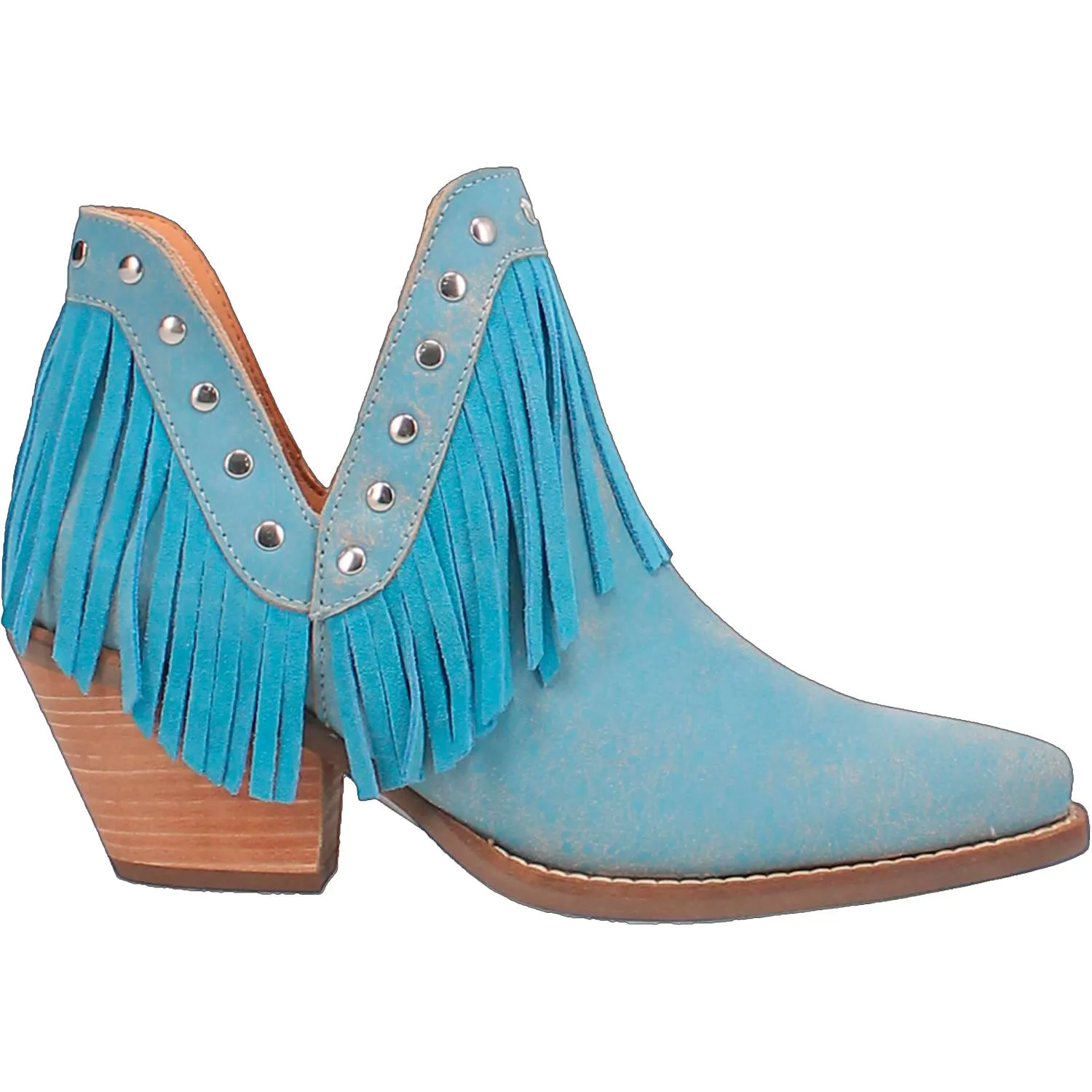 Online Exclusive | Dingo | Fine N' Dandy Cowboy Booties in Blue**PREORDER