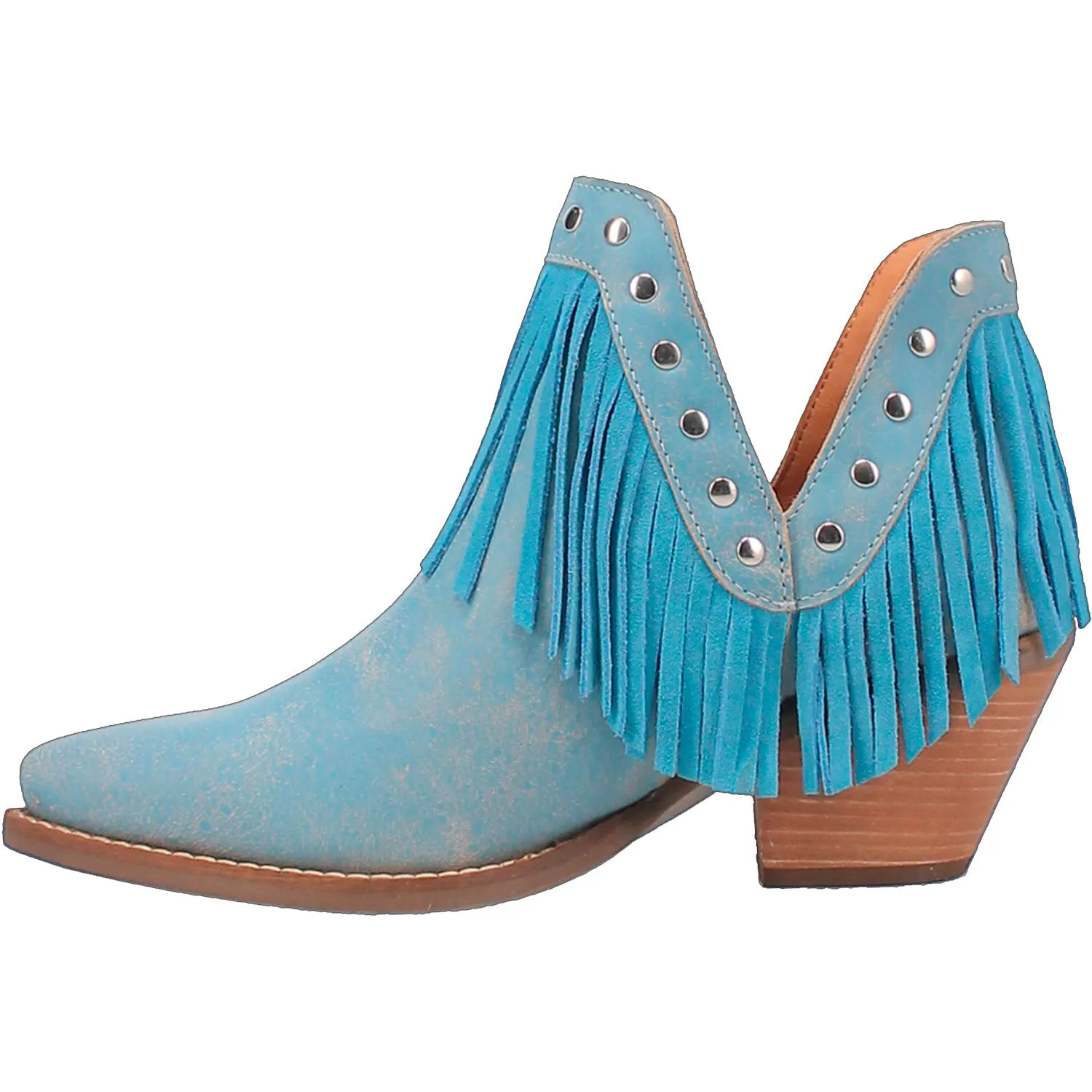 Online Exclusive | Dingo | Fine N' Dandy Cowboy Booties in Blue**PREORDER