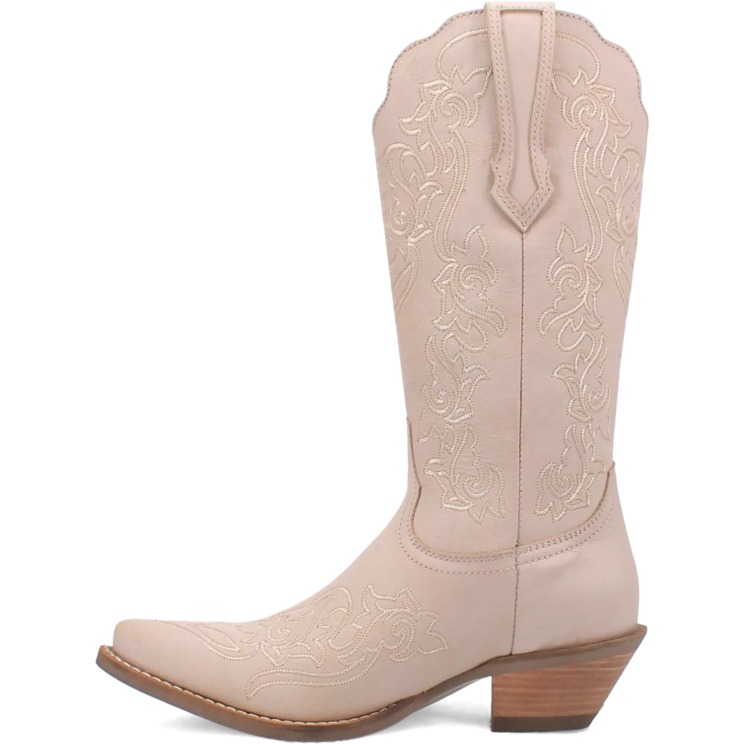 Online Exclusive | Dingo | Flirty N' Fun Cowboy Boot in Off White **PREORDER