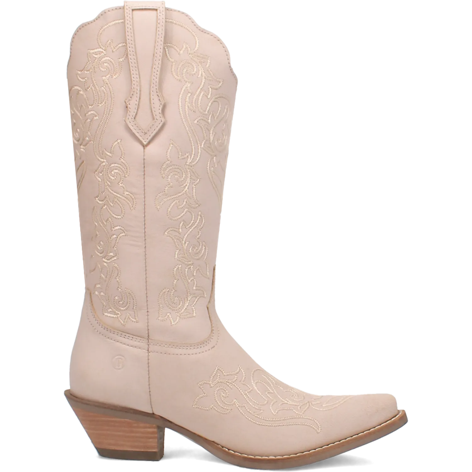 Online Exclusive | Dingo | Flirty N' Fun Cowboy Boot in Off White **PREORDER