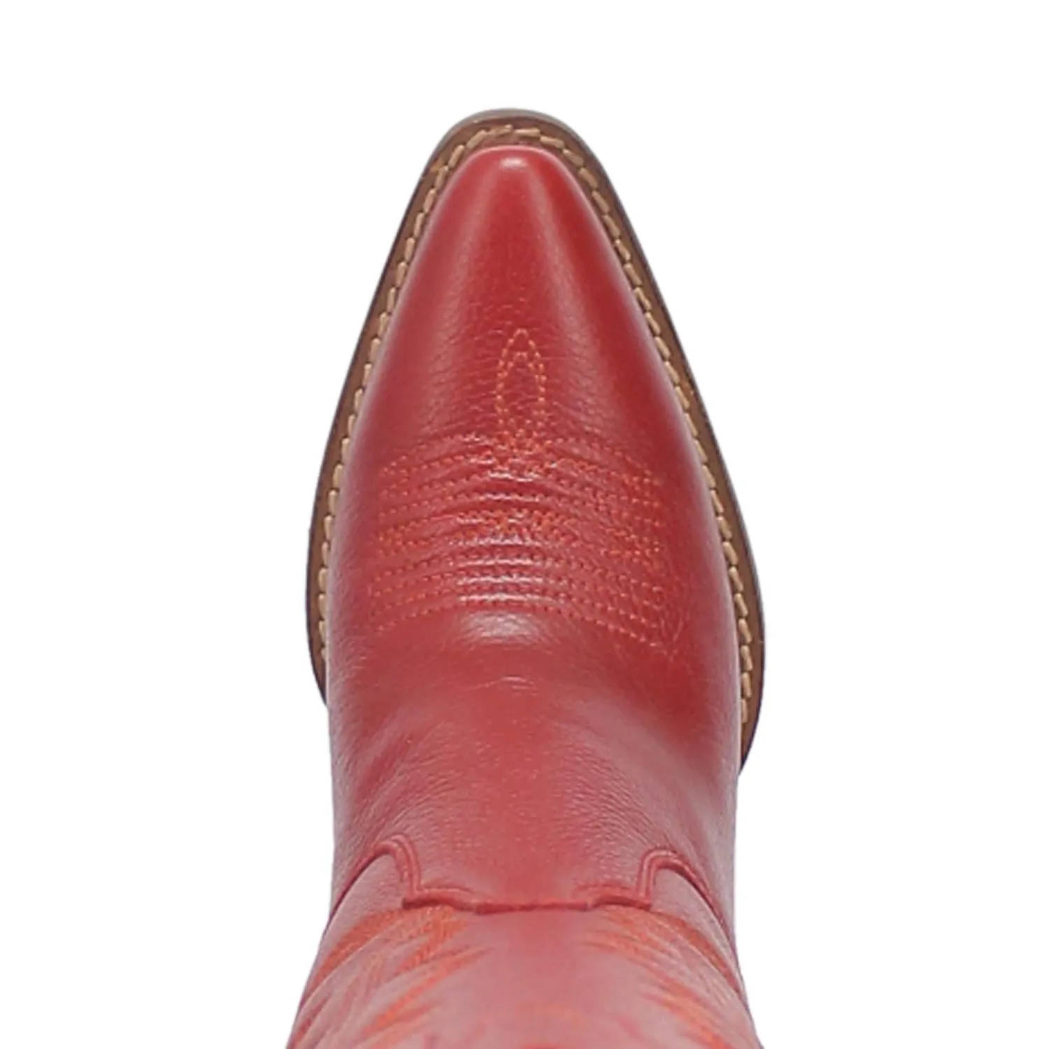 Online Exclusive | Dingo | High Cotton Tall Leather Cowboy Boots in Red  **PREORDER