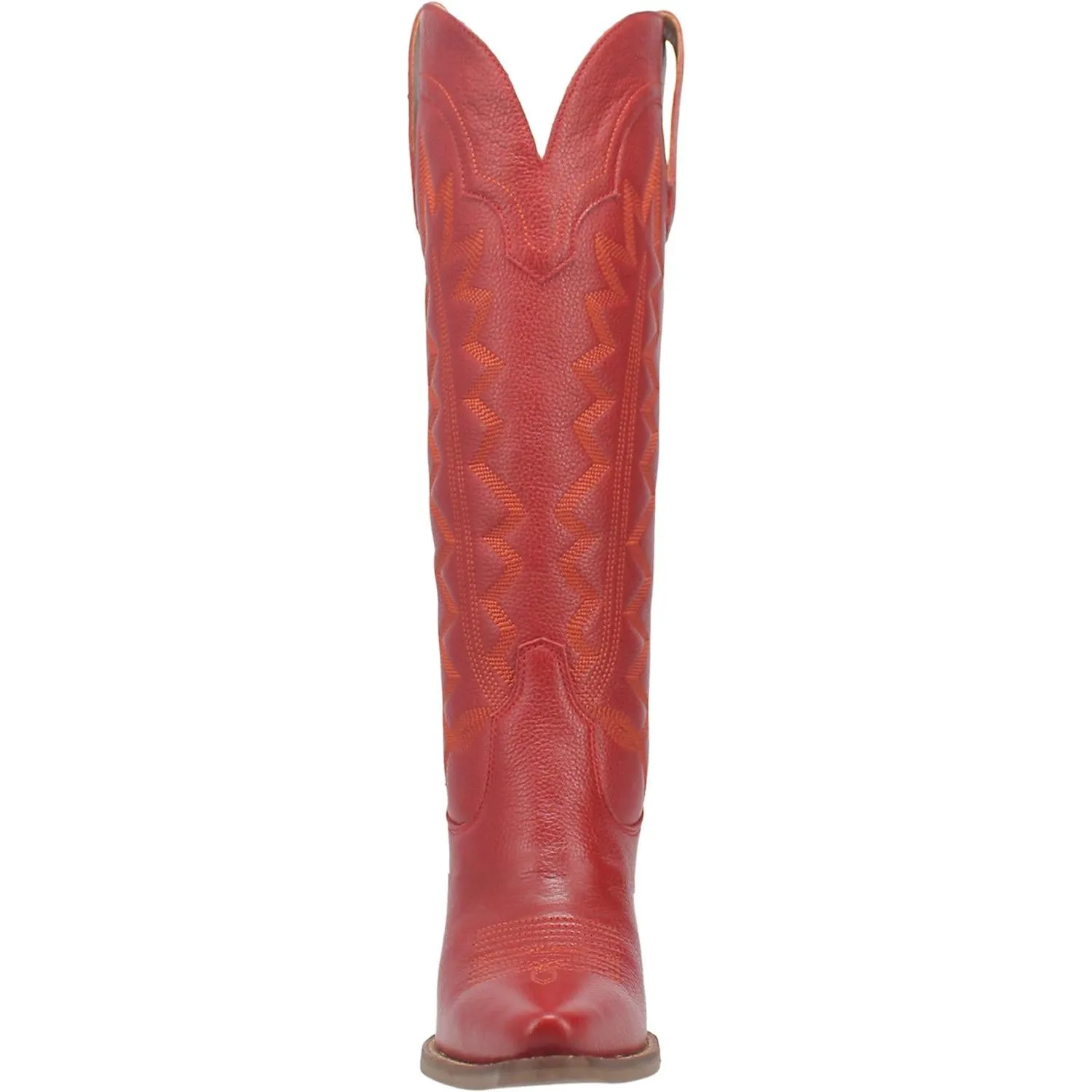 Online Exclusive | Dingo | High Cotton Tall Leather Cowboy Boots in Red  **PREORDER