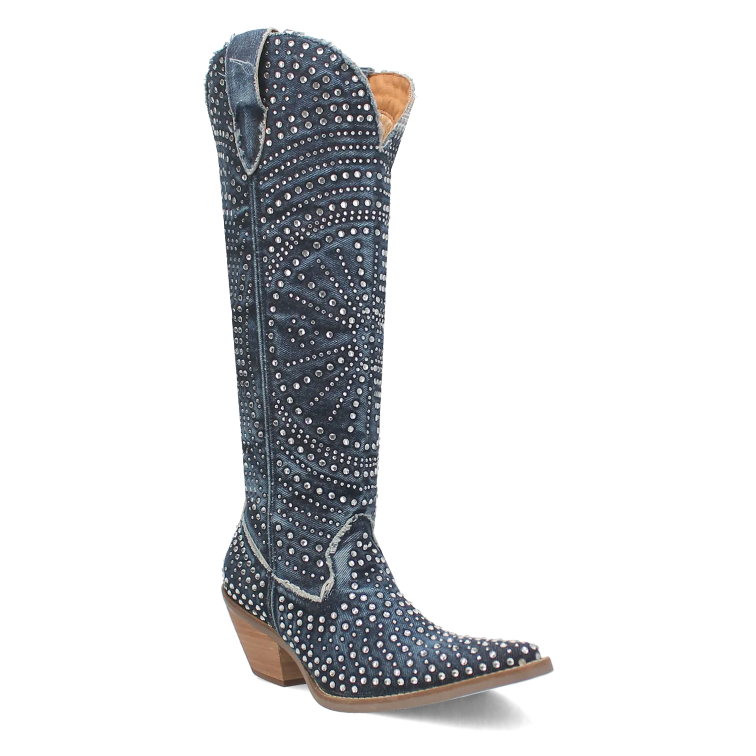 Online Exclusive | Dingo | Honkytonk Honey Denim Boot in Blue**PREORDER