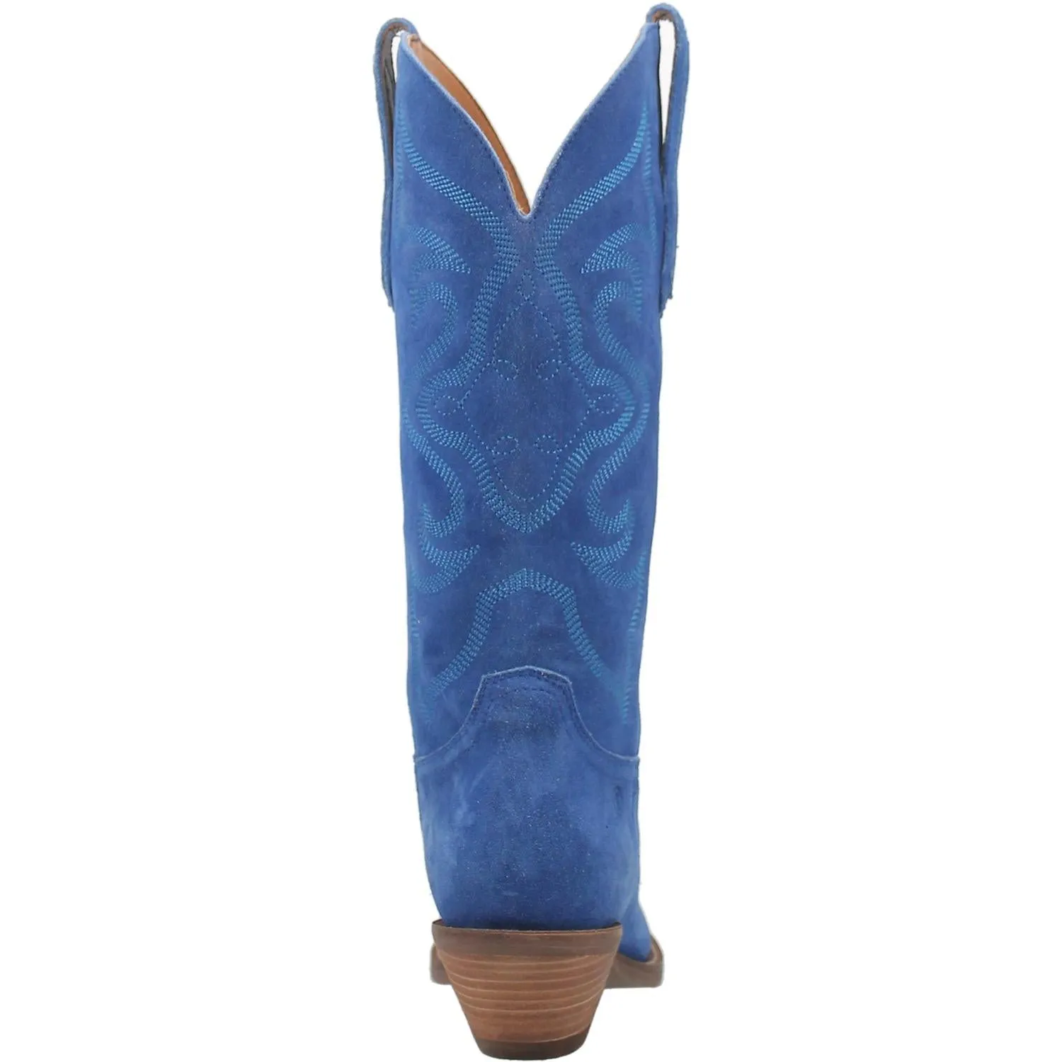 Online Exclusive | Dingo | Out West Suede Cowboy Boots in Blue  **PREORDER