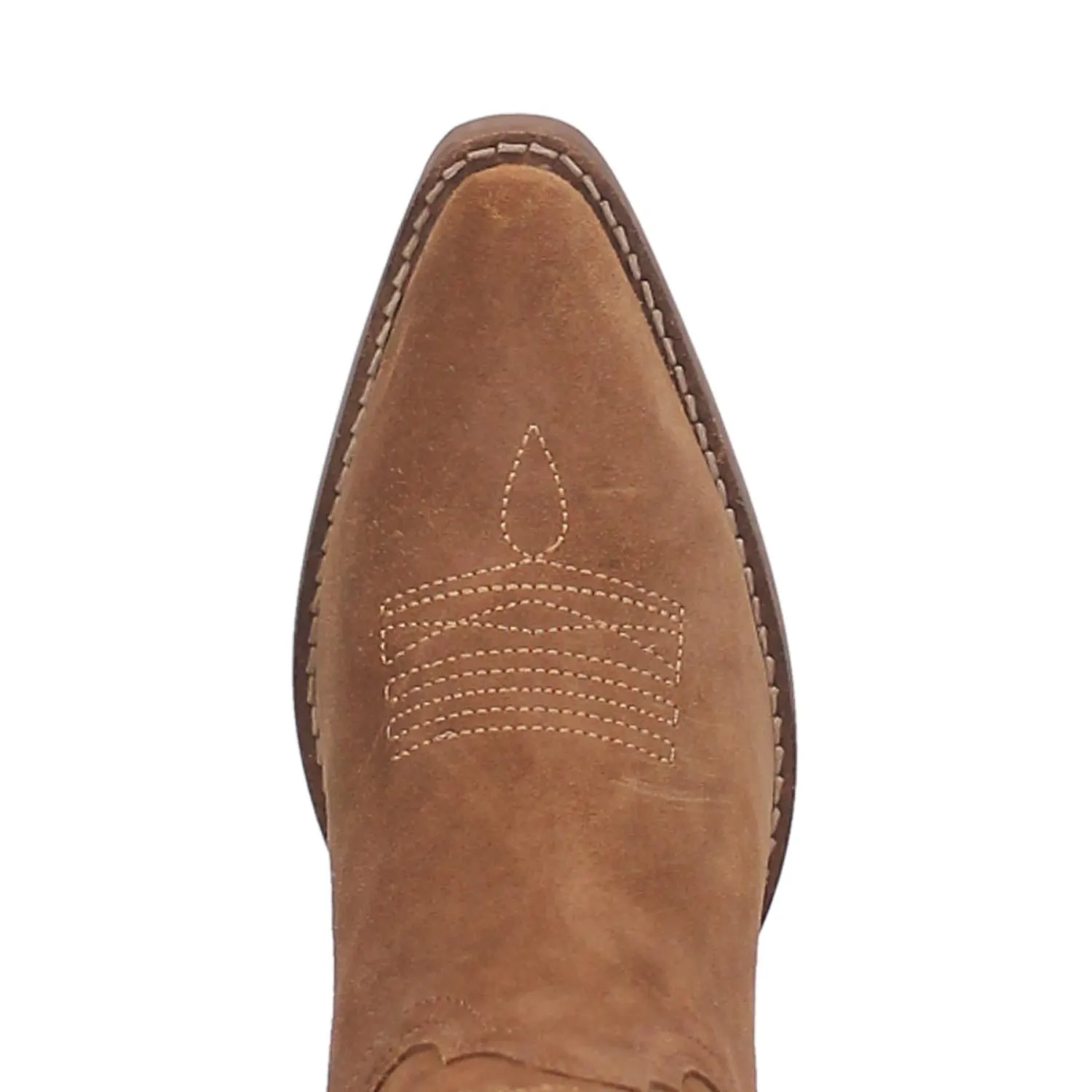 Online Exclusive | Dingo | Out West Suede Cowboy Boots in Camel Brown  **PREORDER