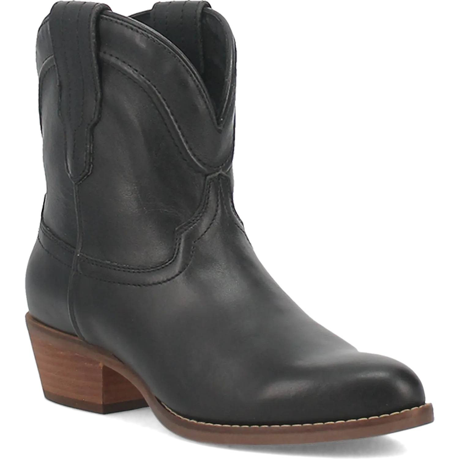 Online Exclusive | Dingo | Seguaro Leather Bootie in Black **PREORDER