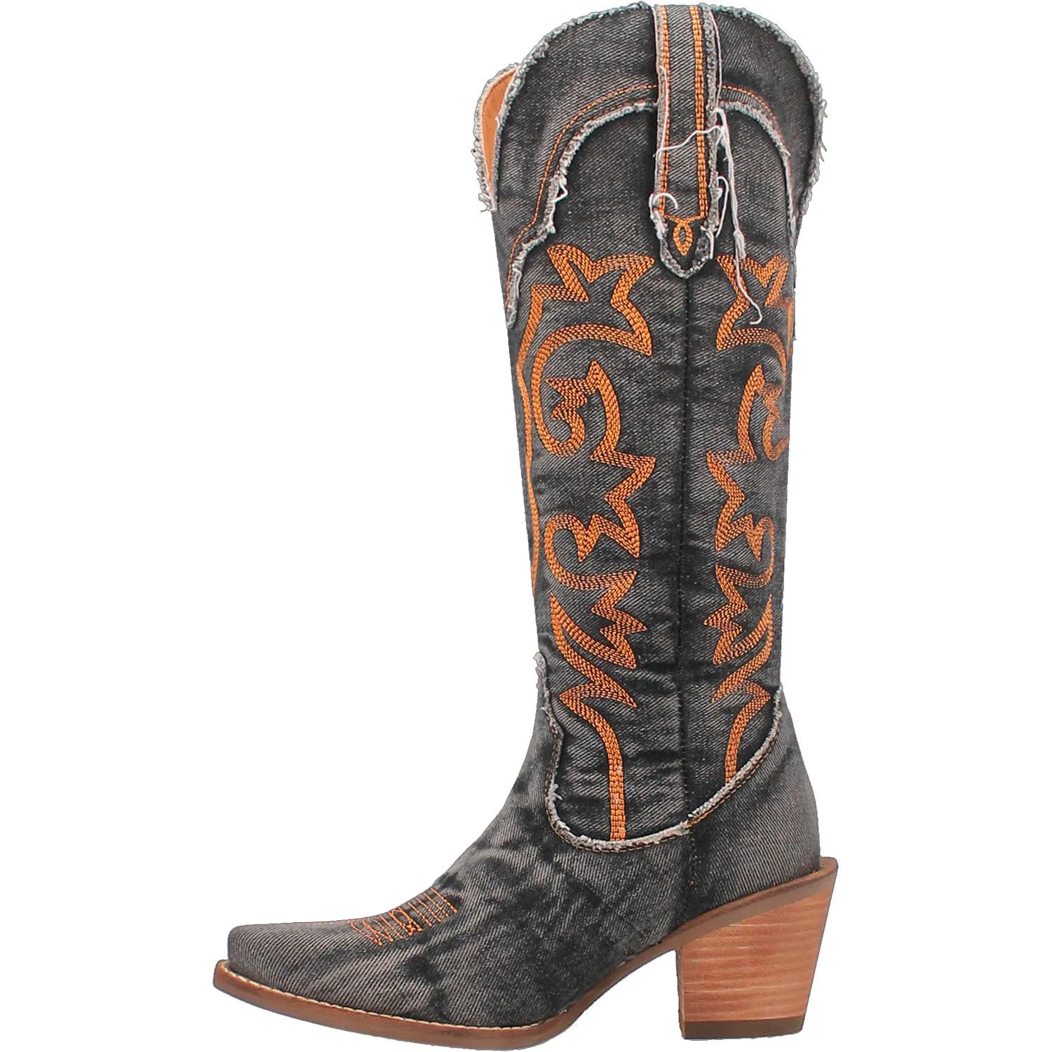 Online Exclusive | Dingo | Texas Tornado Cowboy Boot in Black  **PREORDER