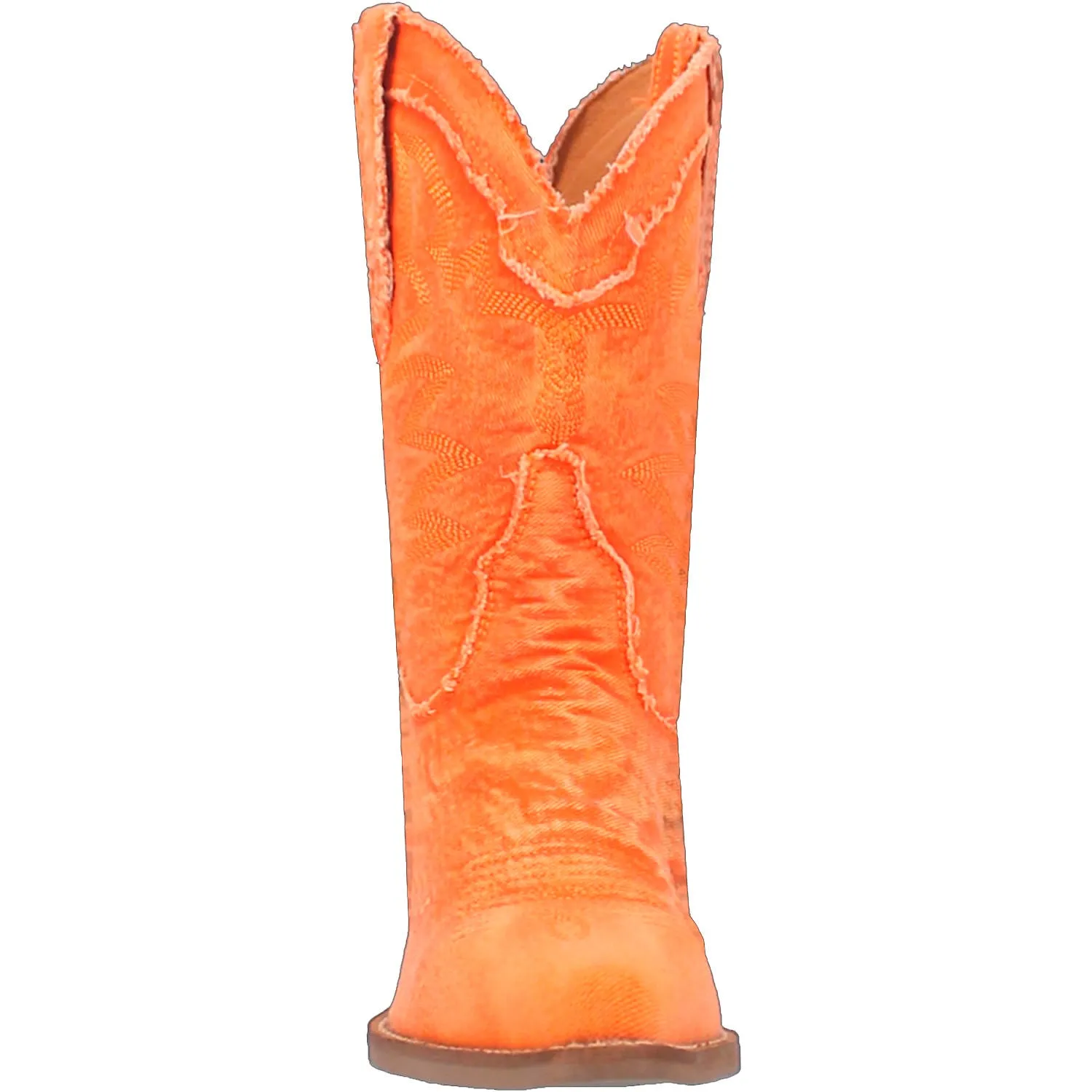 Online Exclusive | Dingo | Y'all Need Dolly Cowboy Bootie in Orange  **PREORDER