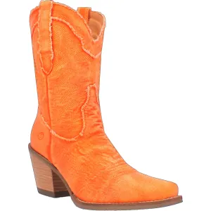 Online Exclusive | Dingo | Y'all Need Dolly Cowboy Bootie in Orange  **PREORDER