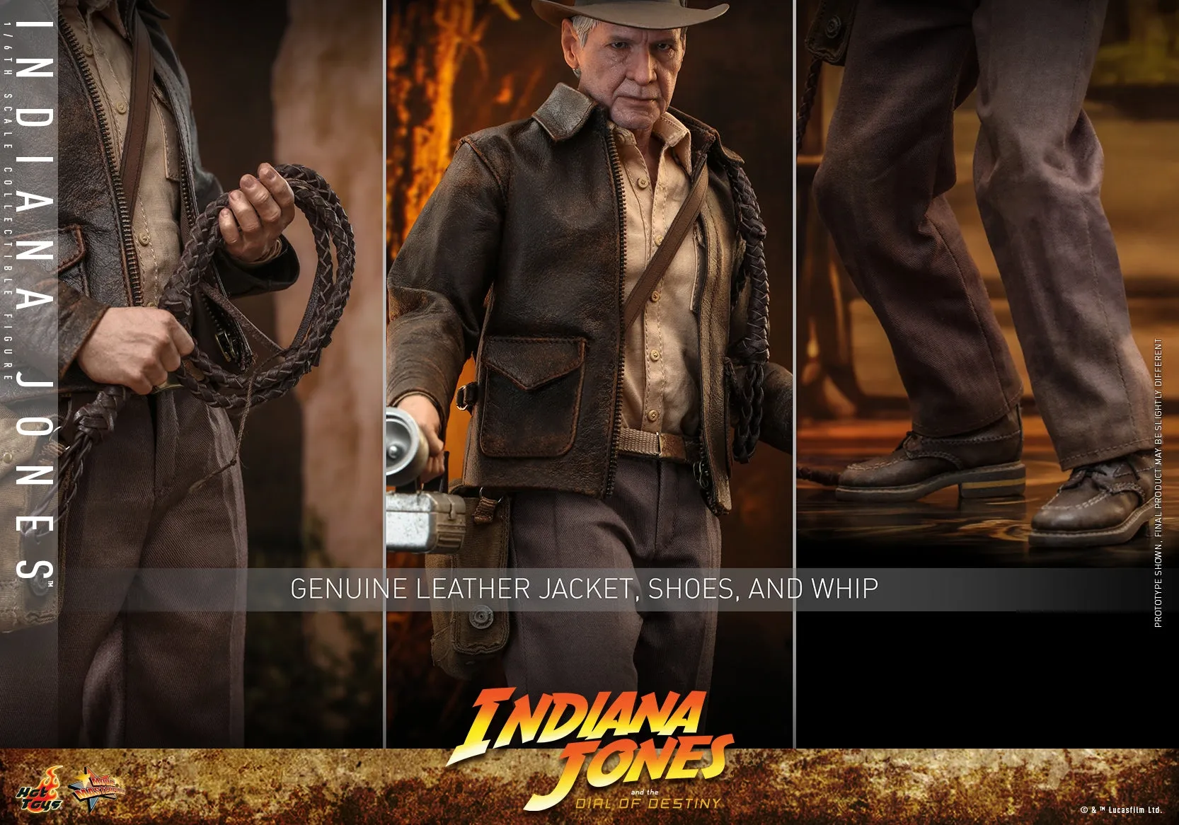 [Pre-Order] Hot Toys - MMS716 - Indiana Jones and the Dial of Destiny - 1/6th scale Indiana Jones Collectible Figure