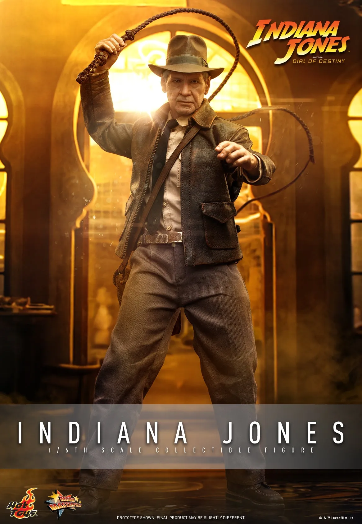 [Pre-Order] Hot Toys - MMS716 - Indiana Jones and the Dial of Destiny - 1/6th scale Indiana Jones Collectible Figure