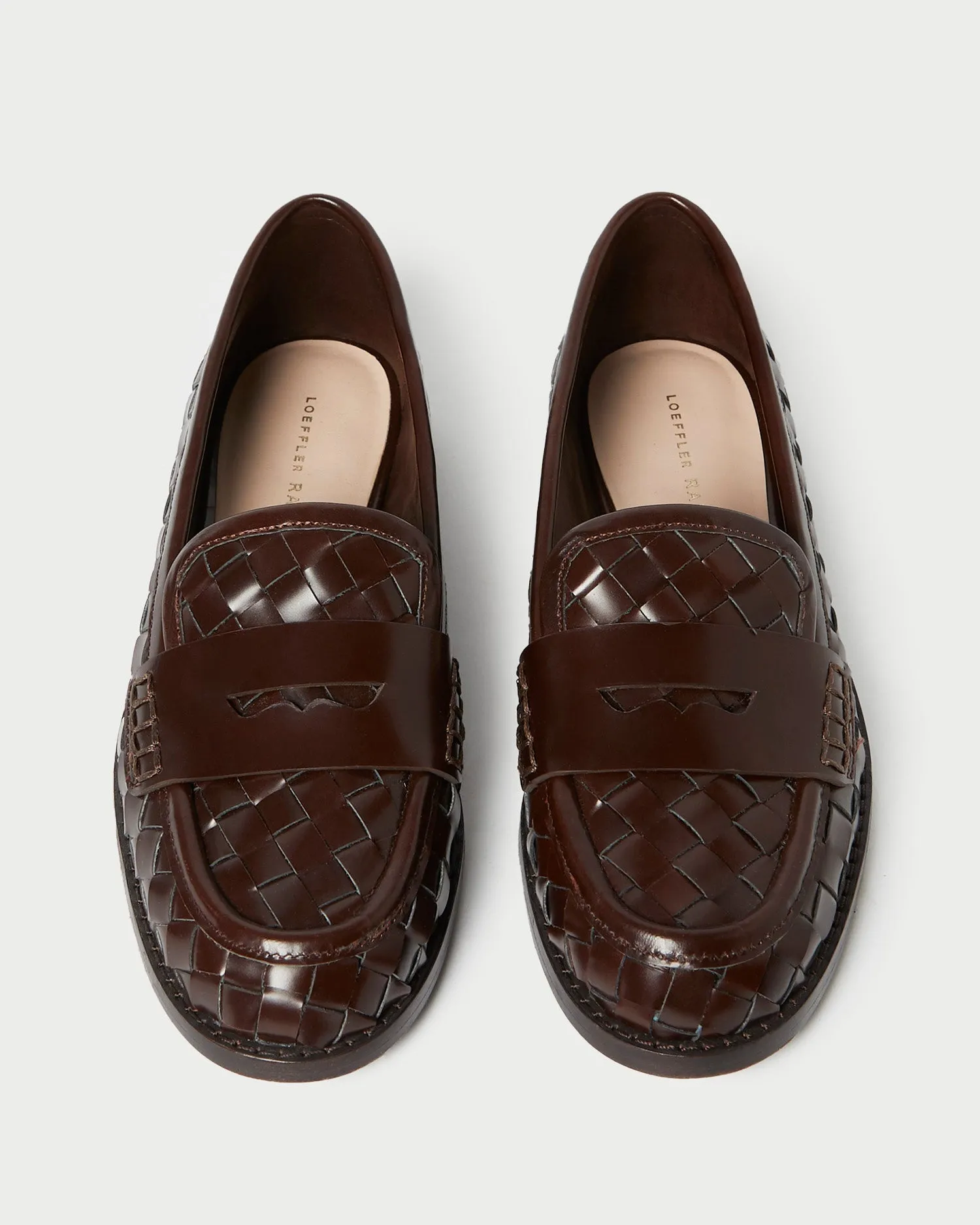 Rachel Espresso Woven Loafer