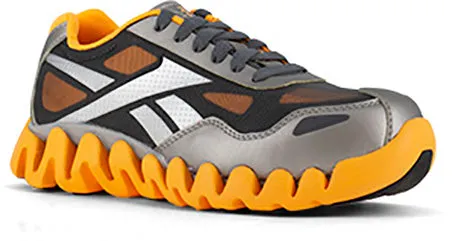 'Reebok' Women's Zig Pulse ESD Comp Toe - Silver / Orange