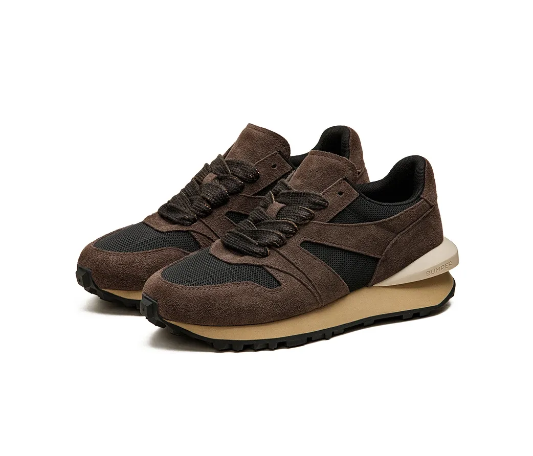 Retro Bumper Sneakers - Brown/Black