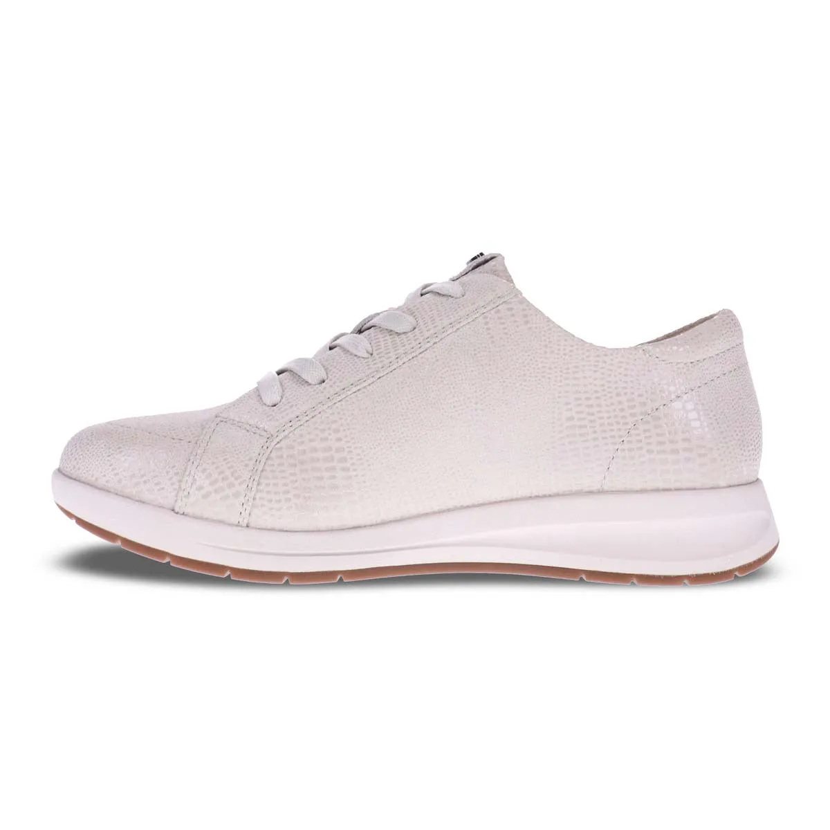 Revere Athens Women Sneakers In Oyster Lizard