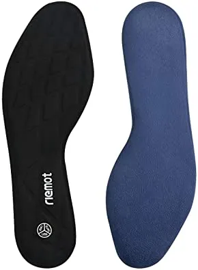 Riemot Men's Anti-Fatigue Shoe Insoles Heavy Duty Shoe Inserts for Work Shoes Boots Running Sneakers