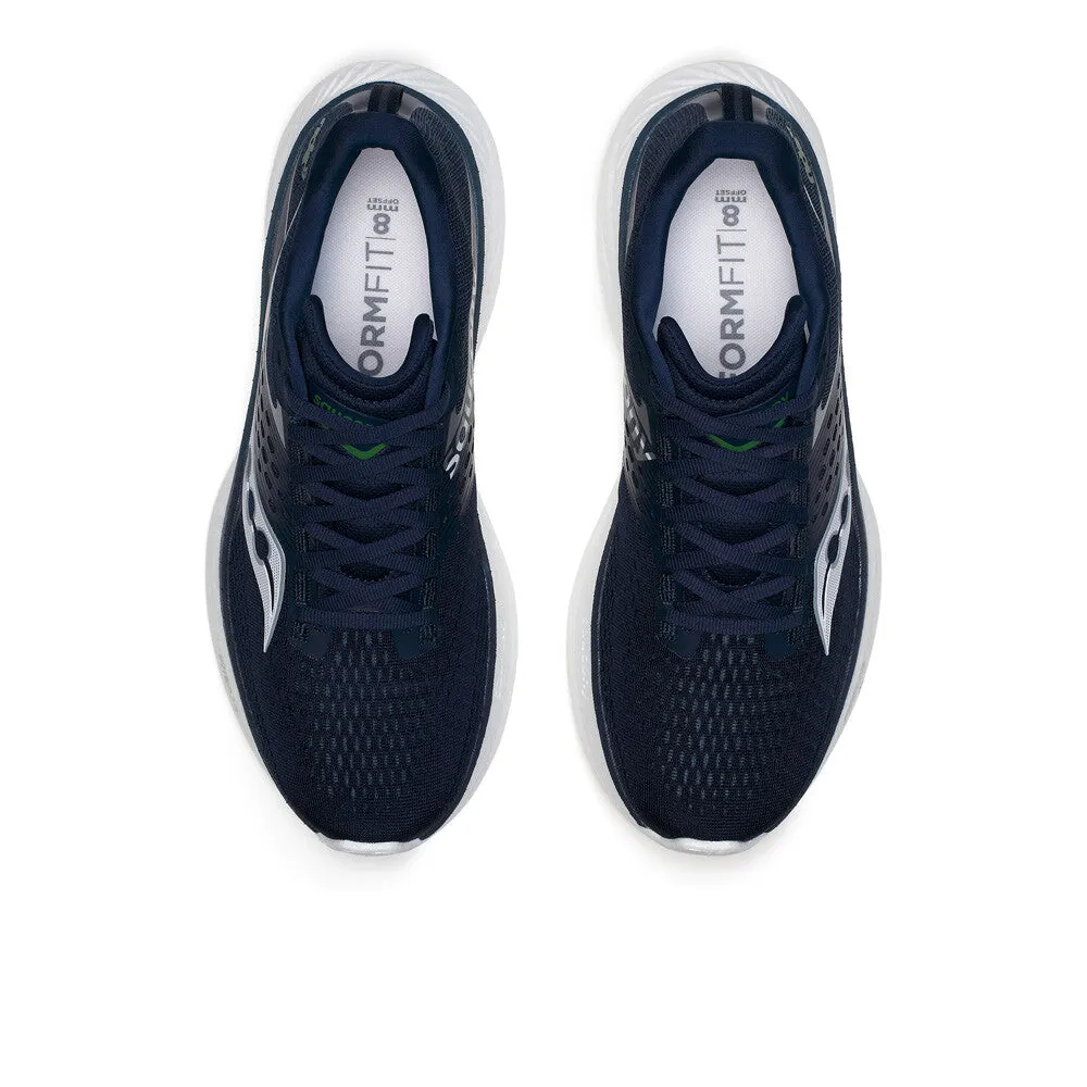 Saucony Men's Ride 17 Running Shoes Navy / Gum