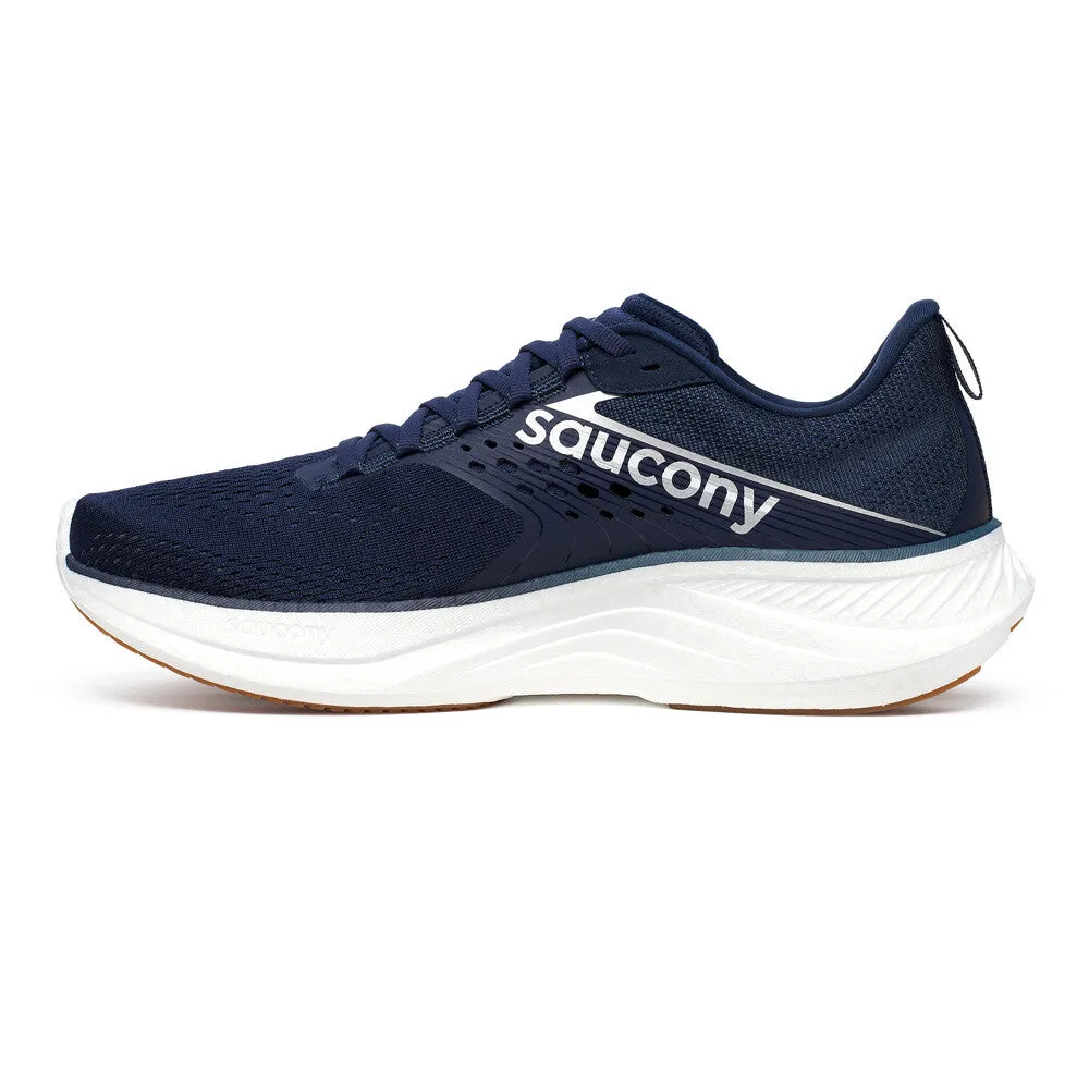 Saucony Men's Ride 17 Running Shoes Navy / Gum