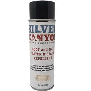 Silver Canyon Boot and Hat Water and Stain Repellent