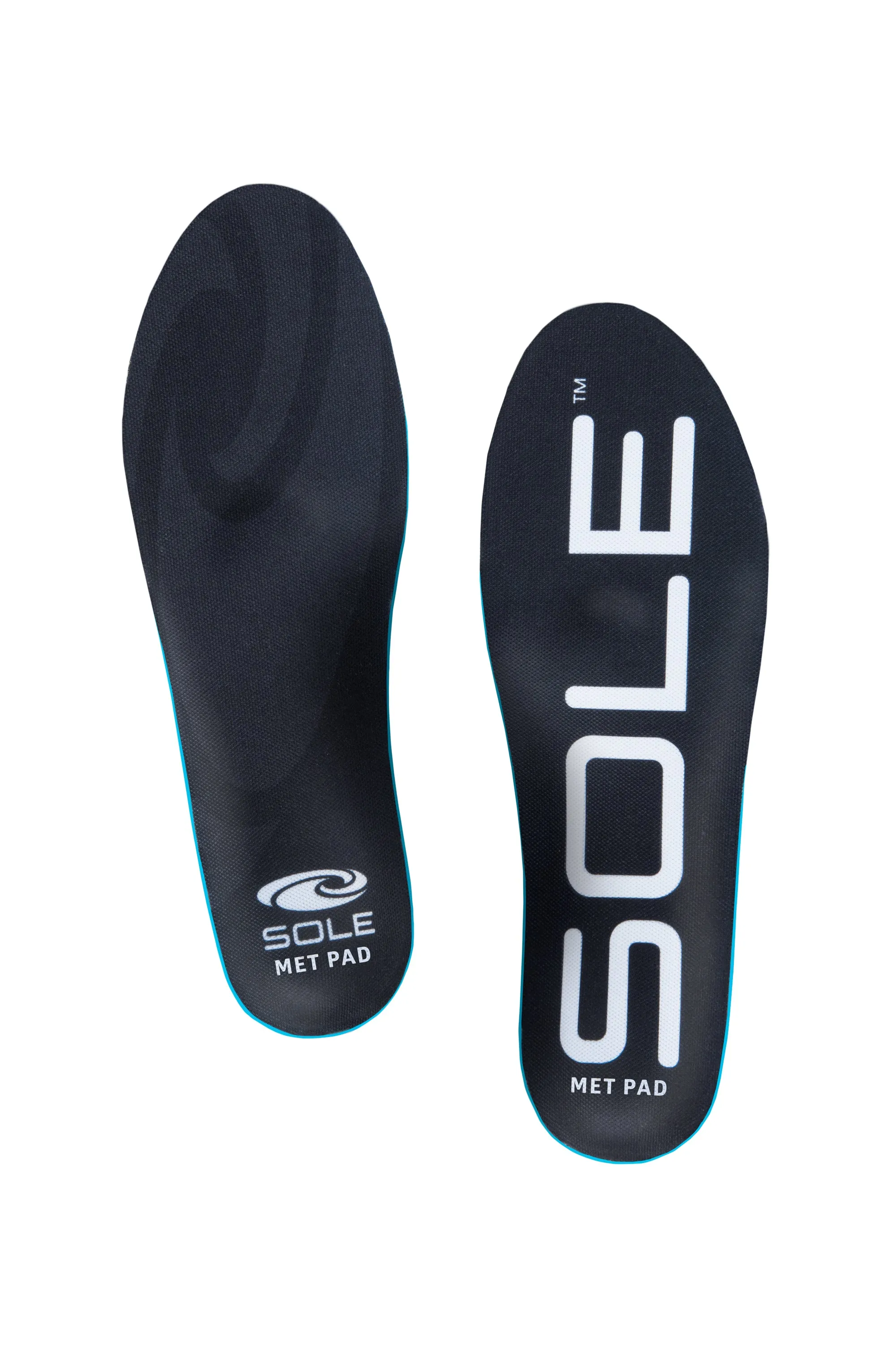 SOLE Active Thick Custom Footbeds w/Met Pad - Men's 3 / Women's 5