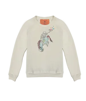 Space Cowboy Women's Classic Crew Pullover