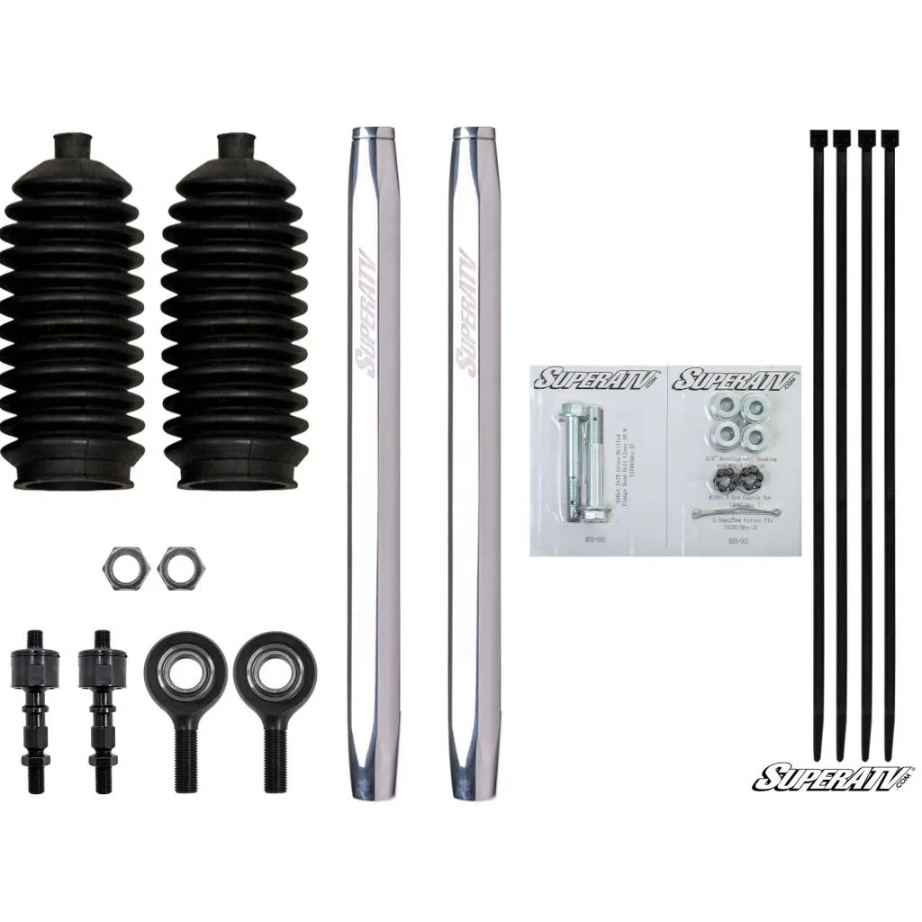 SuperATV Polaris Ranger XP 900 Billet Aluminum Hex Tie Rod Kit