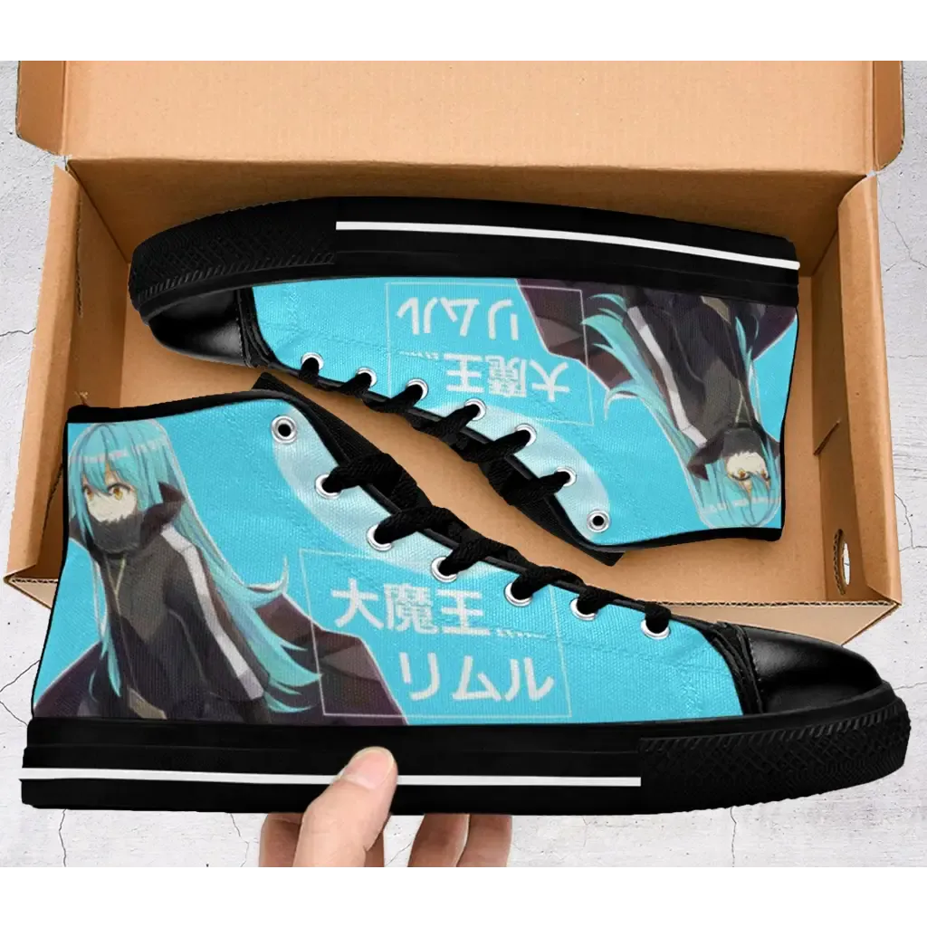 That Time I Got Reincarnated as a Slime Tensura Rimuru Shoes High Top Sneakers for Kids and Adults