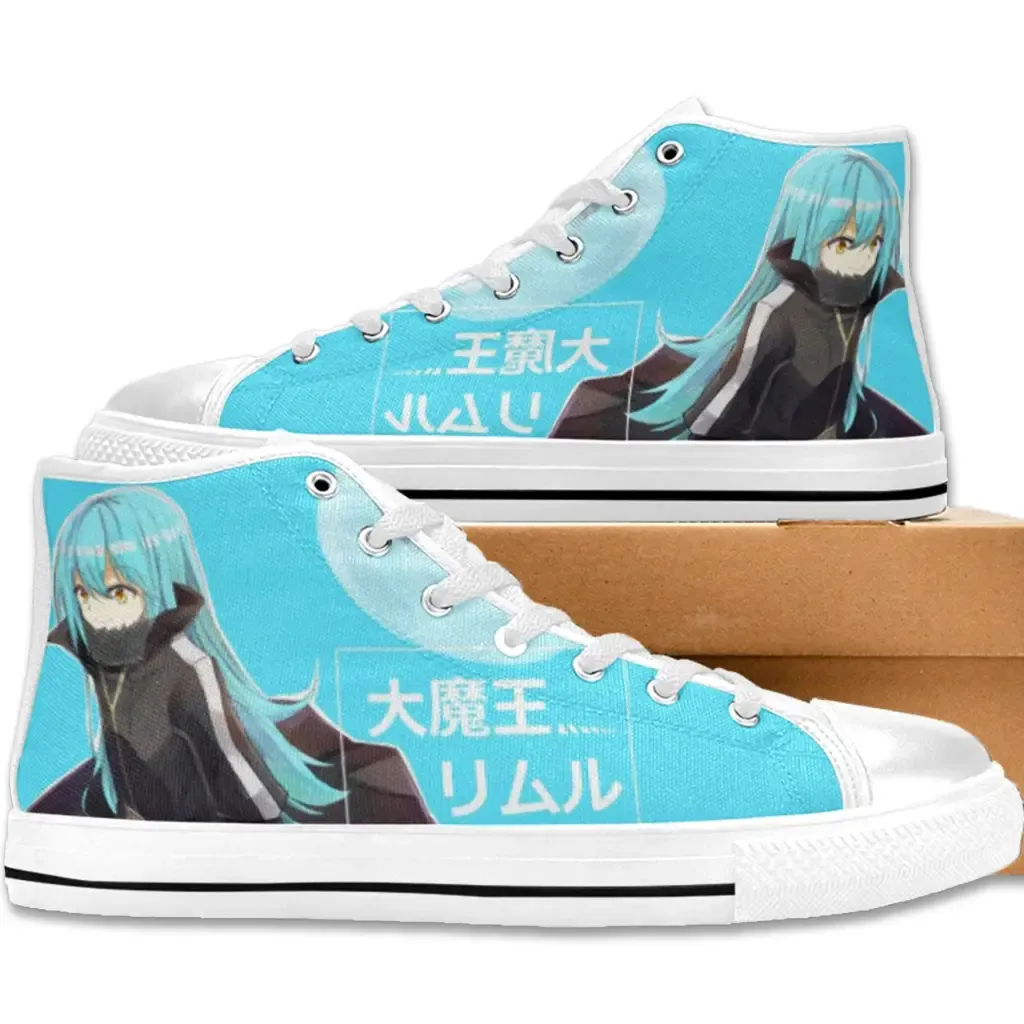 That Time I Got Reincarnated as a Slime Tensura Rimuru Shoes High Top Sneakers for Kids and Adults