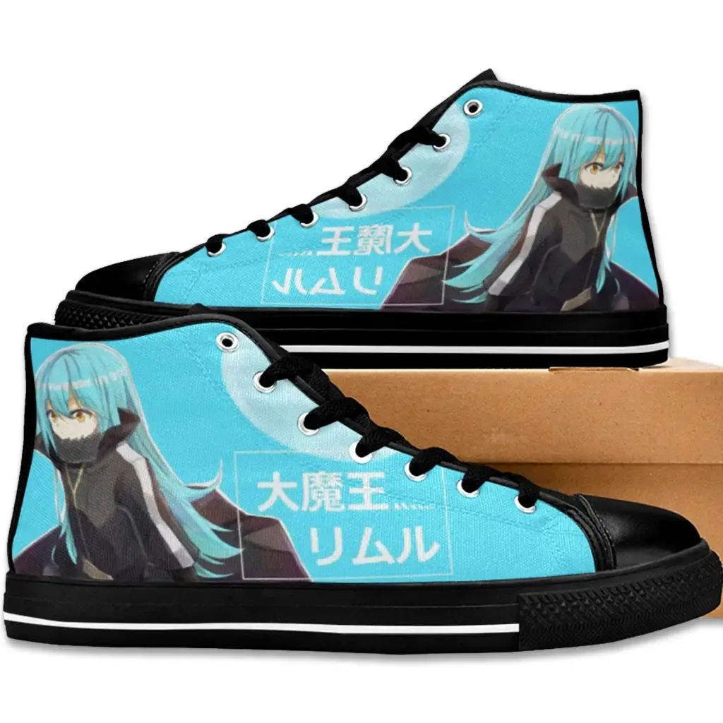 That Time I Got Reincarnated as a Slime Tensura Rimuru Shoes High Top Sneakers for Kids and Adults