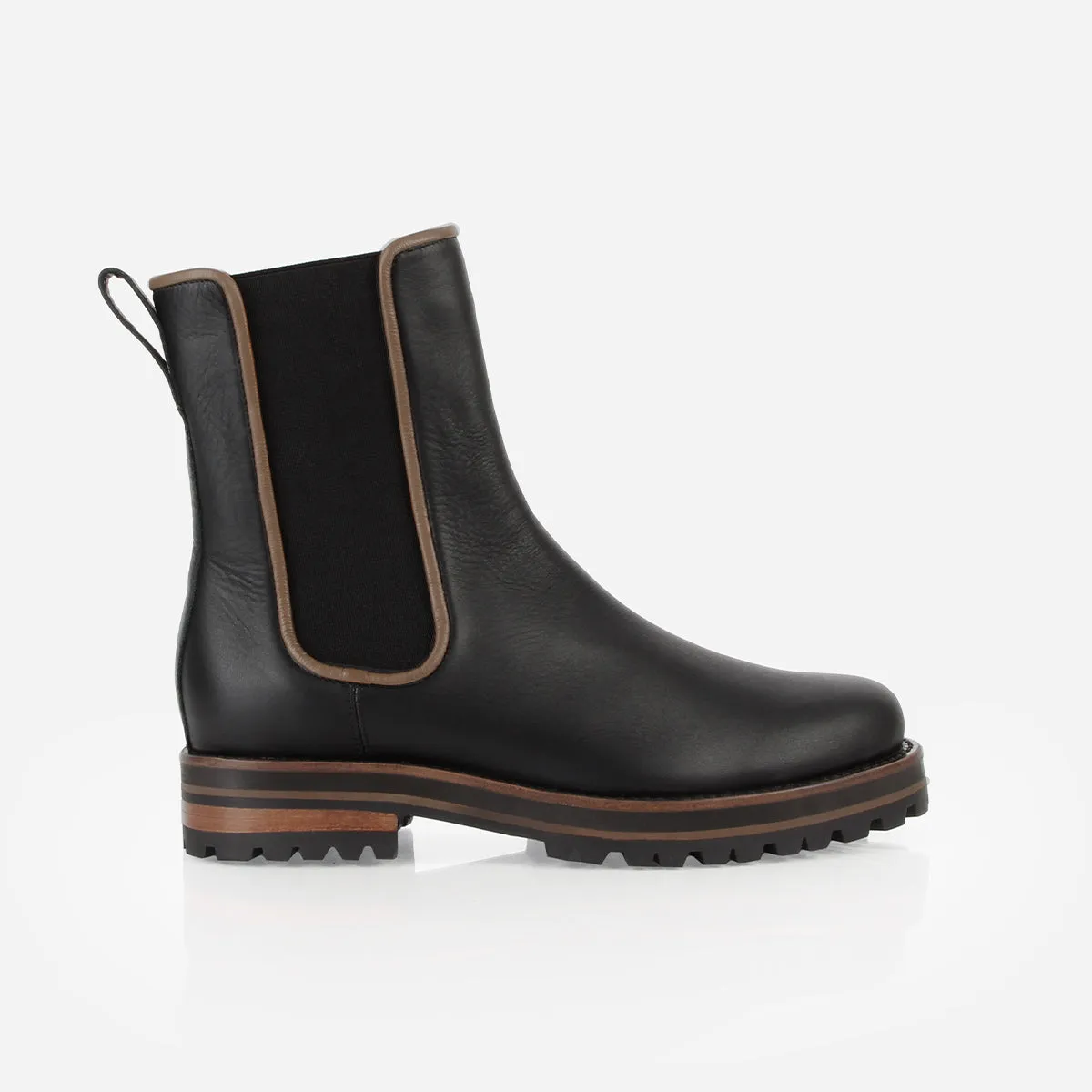 The Decade Chelsea Boot Black Water Resistant