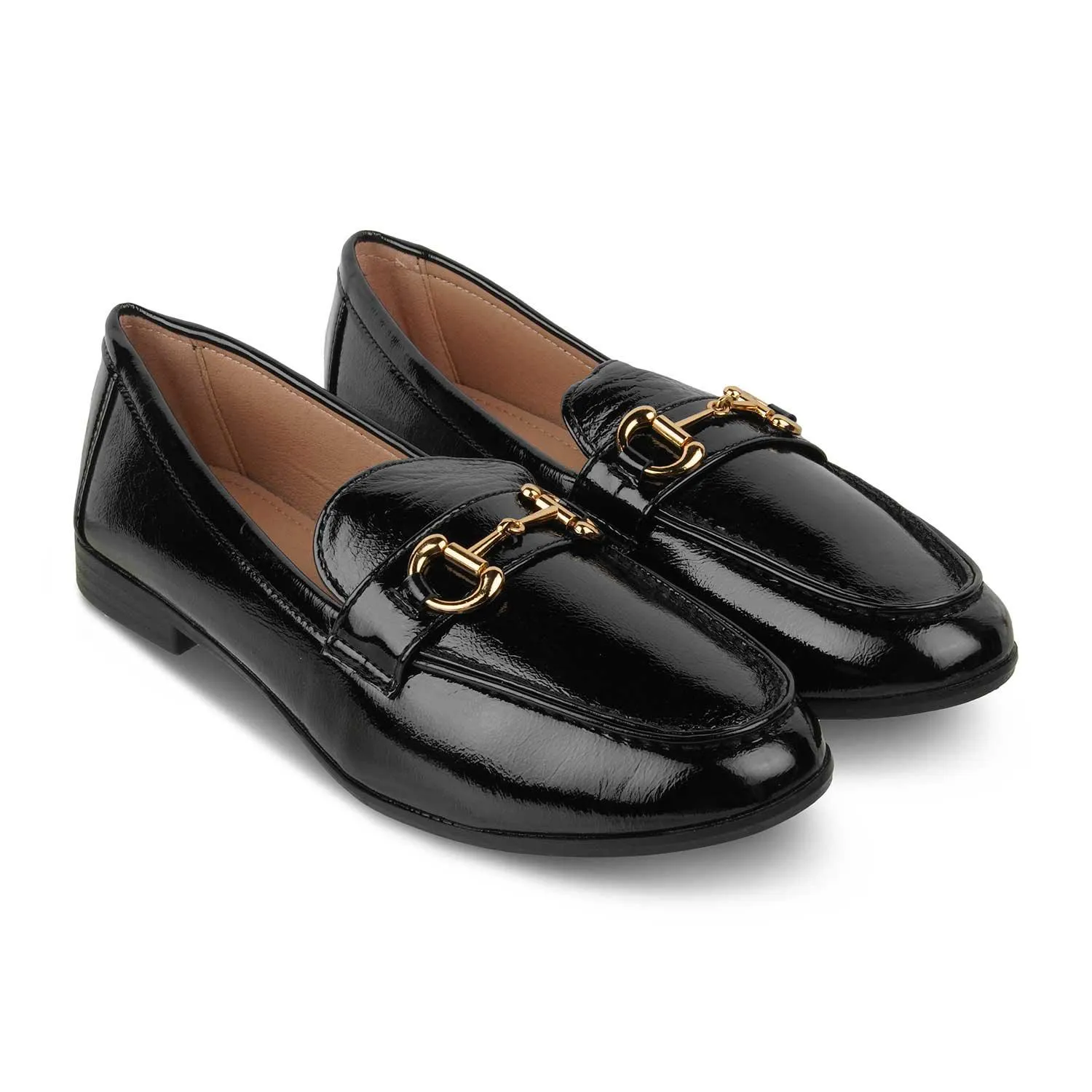 The Sigor Black Women's Dress Loafers Tresmode