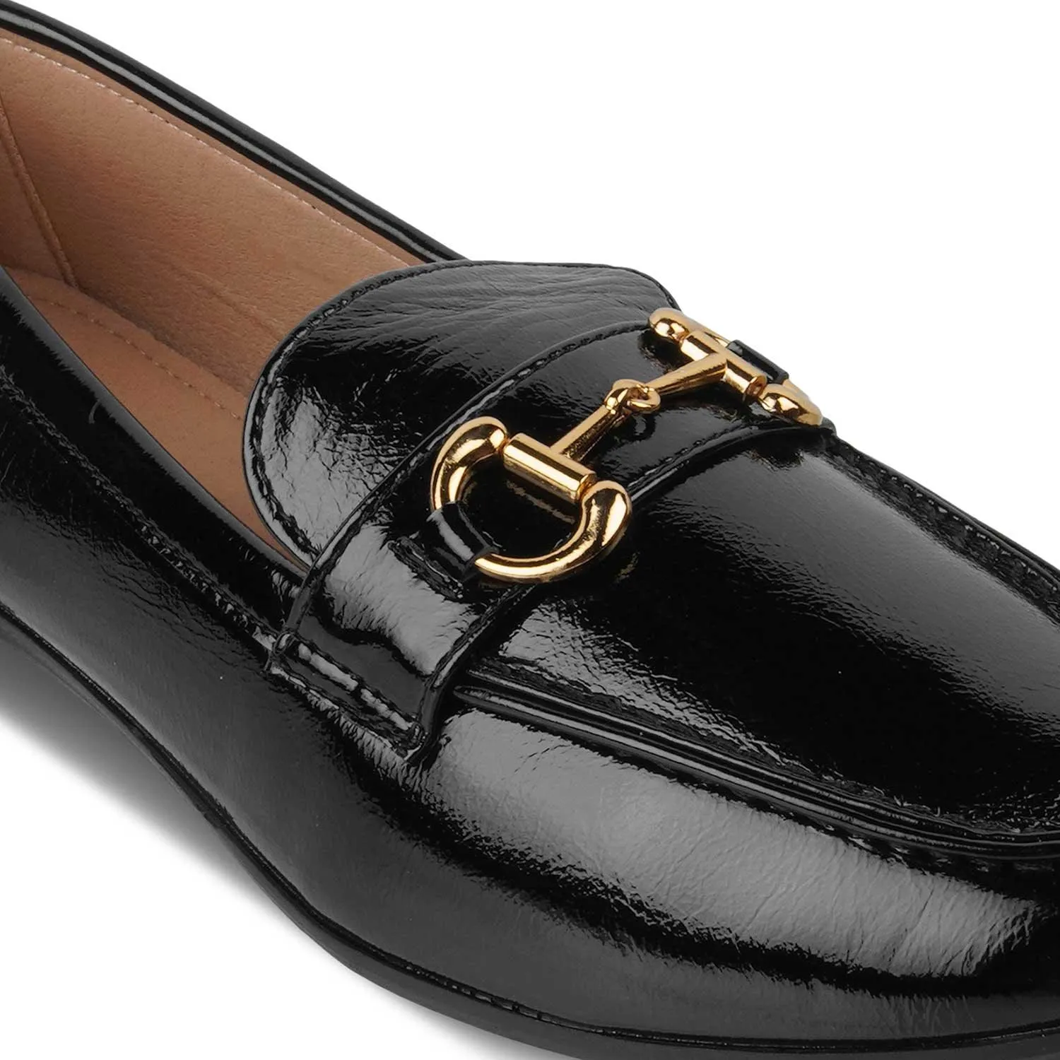 The Sigor Black Women's Dress Loafers Tresmode